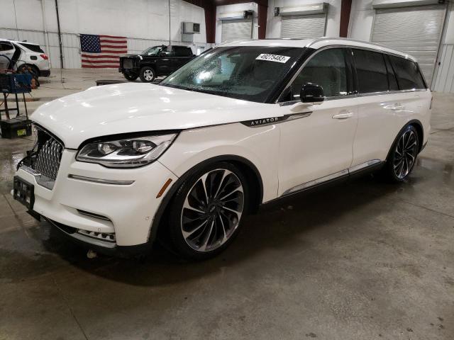 Salvage cars for sale from Copart Avon, MN: 2020 Lincoln Aviator Reserve