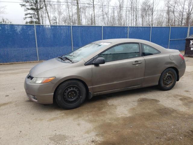 Salvage cars for sale from Copart Atlantic Canada Auction, NB: 2006 Honda Civic DX VP
