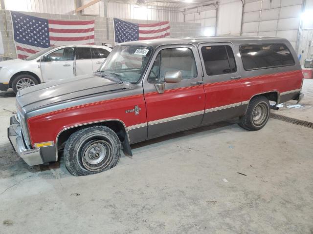 Salvage cars for sale from Copart Columbia, MO: 1987 Chevrolet Suburban R1