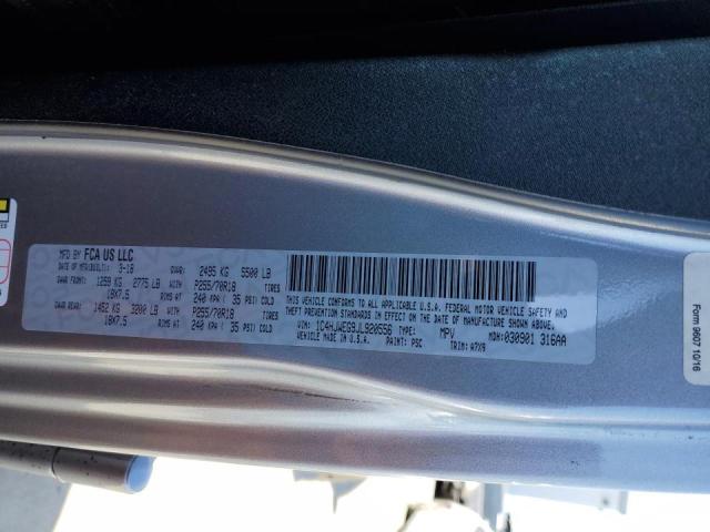 1C4HJWEG9JL920556 Jeep Wrangler Unlimited Sahara
