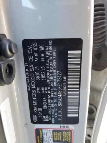 3KPA24AB5KE172427 KIA RIO S