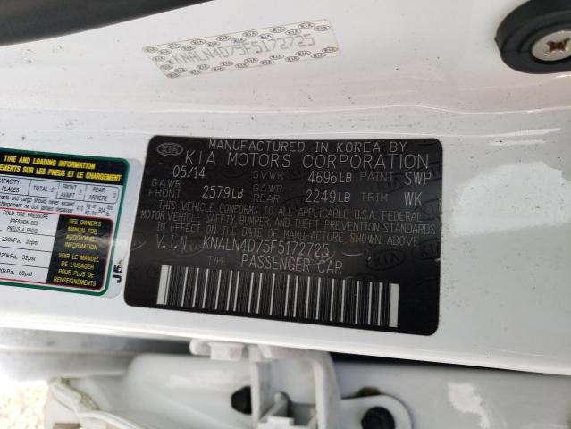 KNALN4D75F5172725 KIA Cadenza Premium