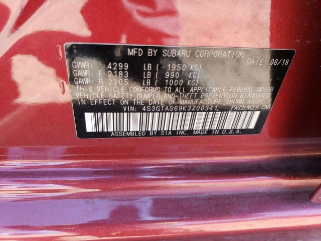 4S3GTAS69K3700341 Subaru Impreza Limited