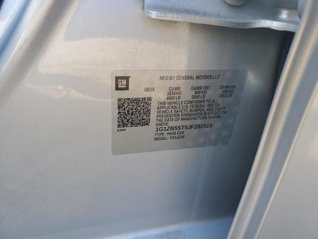 1G1ZB5ST5JF282519 CHEVROLET MALIBU 2018