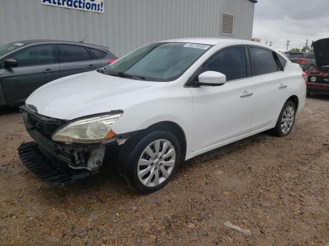 Salvage cars for sale from Copart Mercedes, TX: 2014 Nissan Sentra S