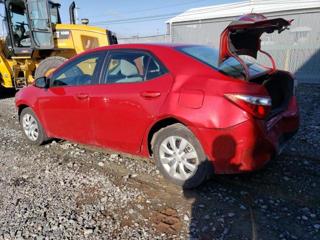 Vin: 2t1burhe7gc610124, lot: 50347713, toyota corolla l 20162