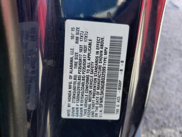 2016 HONDA ODYSSEY SE - 5FNRL5H36GB032599