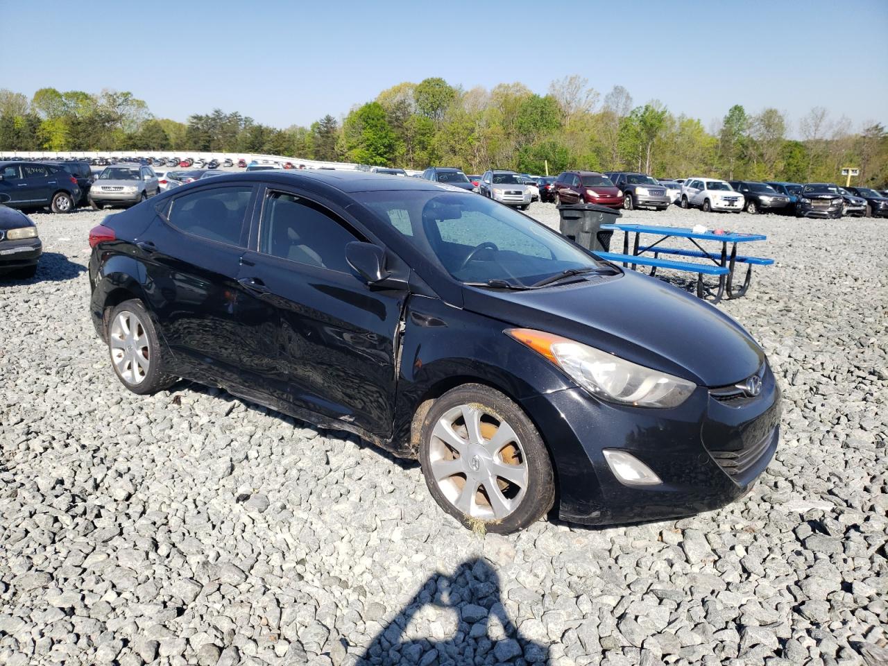 5NPDH4AE2BH008599 2011 Hyundai Elantra Gls