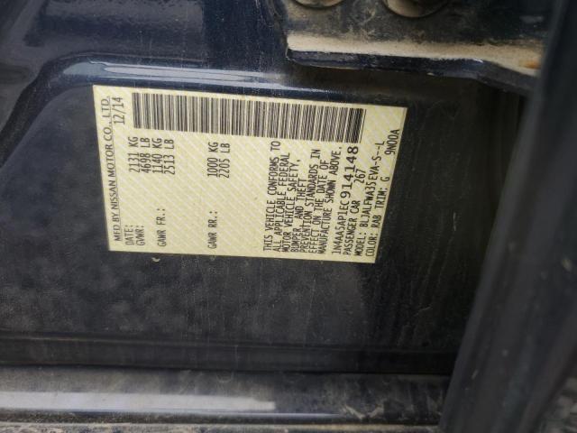 1N4AA5AP1EC914148 Nissan MAXIMA S