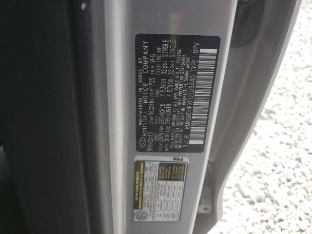 2015 HYUNDAI SANTA FE G - KM8SMDHFXFU129440