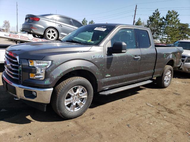 Ford F-150 salvage cars for sale: 2017 Ford F150 Super Cab