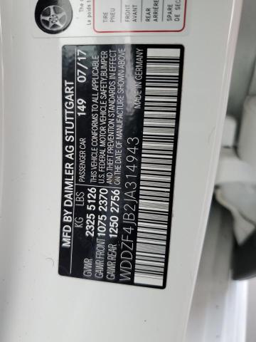 2018 MERCEDES-BENZ E 300 - WDDZF4JB2JA314943