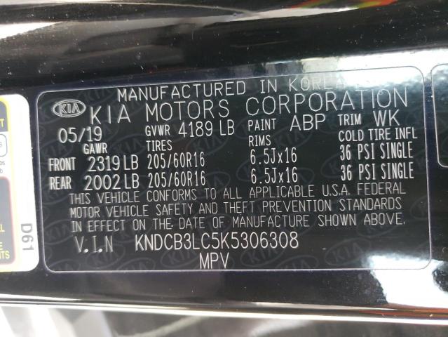 KNDCB3LC5K5306308 KIA NIRO FE