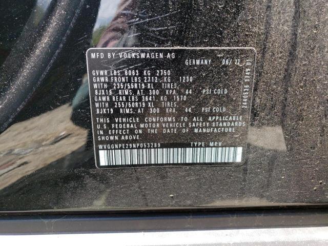 2022 VOLKSWAGEN ID.4 WVGGNPE29NP053289