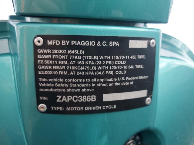 2013 VESPA LX 50 - ZAPC386B4D5302099