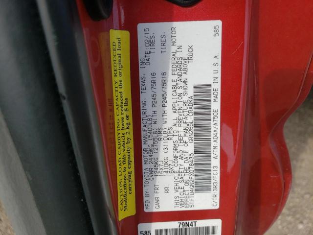 2015 TOYOTA TACOMA PRE - 5TFTU4GN2FX078435