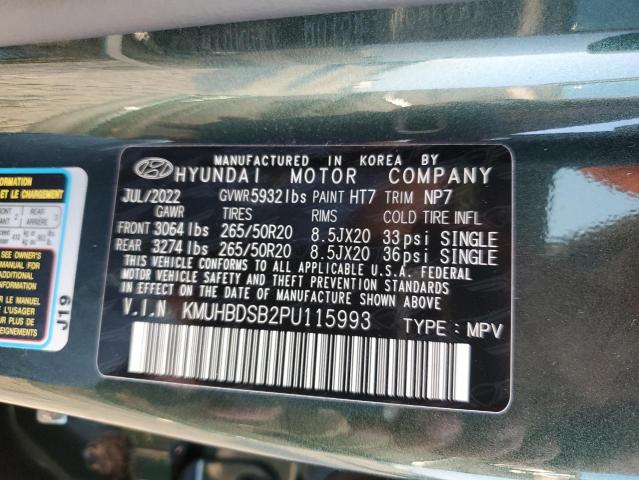 2023 GENESIS GV80 BASE KMUHBDSB2PU115993