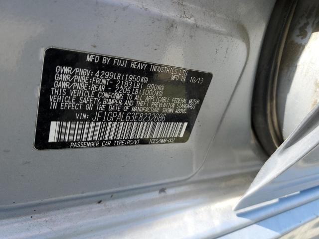 JF1GPAL63E8232686 Subaru Impreza Sport Premium