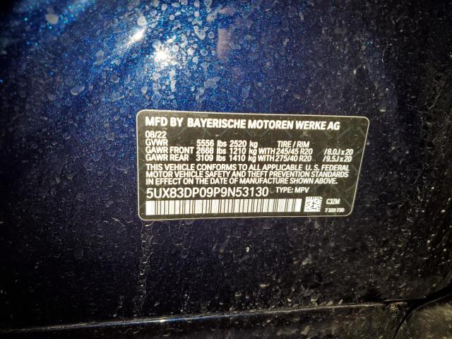 2023 BMW X3 XDRIVEM - 5UX83DP09P9N53130