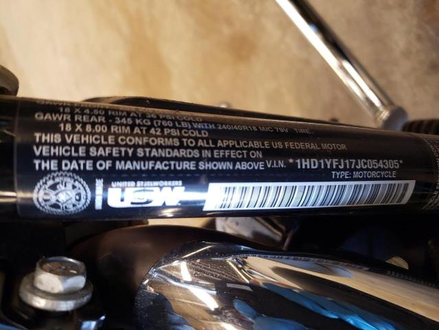 2018 HARLEY-DAVIDSON FLFB FATBO 1HD1YFJ17JC054305