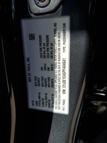 5YJ3E1EA5PF404641 Tesla MODEL 3