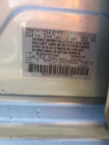 3N1AB7AP1HY370445 Nissan SENTRA S