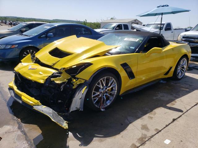  CHEVROLET CORVETTE 2017 Жовтий