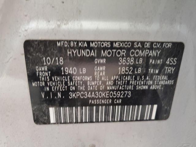 2019 HYUNDAI ACCENT LIM - 3KPC34A30KE059273