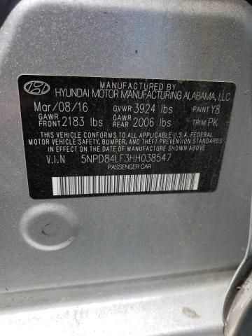 2017 HYUNDAI ELANTRA SE - 5NPD84LF3HH038547