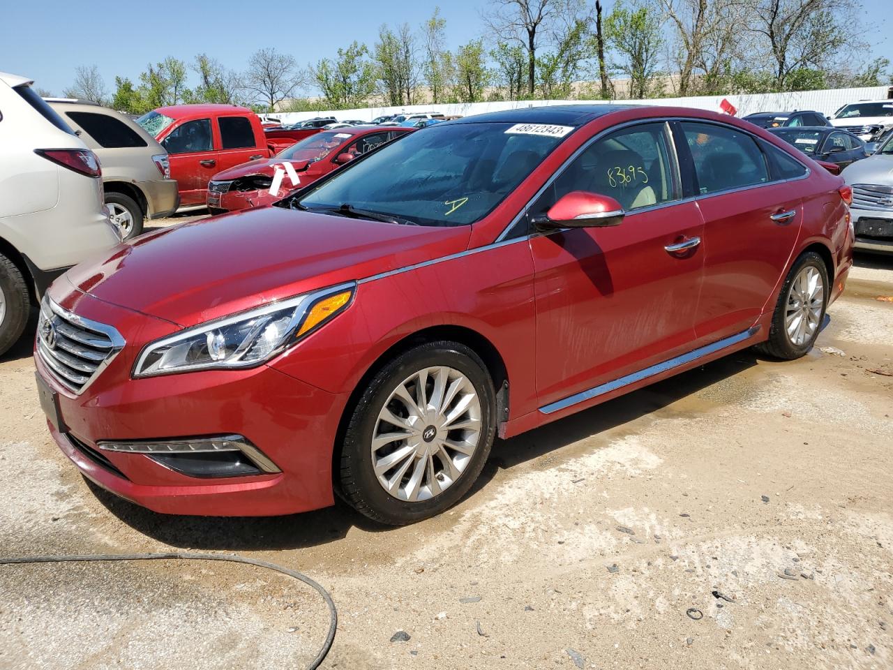 2015 Hyundai Sonata Sport vin: 5NPE34AF1FH065233