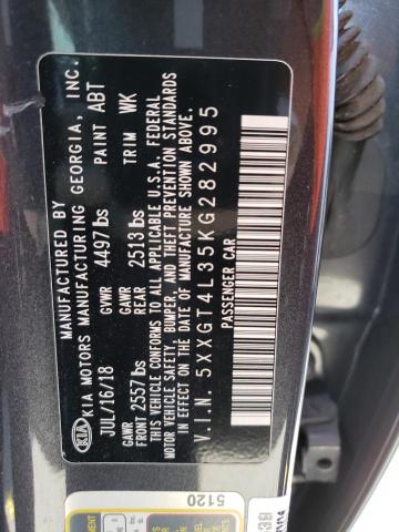 5XXGT4L35KG282995 KIA Optima Lx