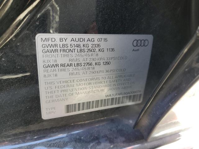 VIN WA1UFAFL9GA006076 2016 Audi A4, Premium Plus no.12