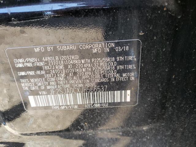 JF2SJAGCXJH566537 Subaru Forester 2.5i Premium