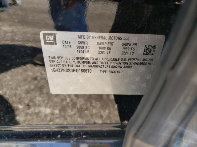 1G4ZP5SS0HU160670 Buick Lacrosse Essence
