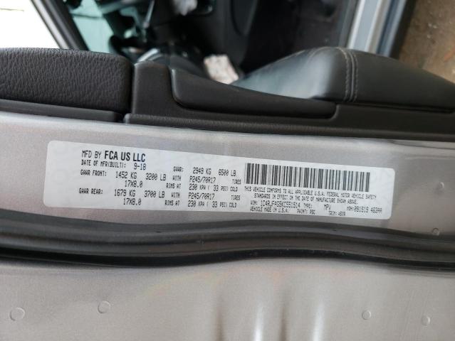 2019 JEEP GRND CHERO 1C4RJFAG5KC551514