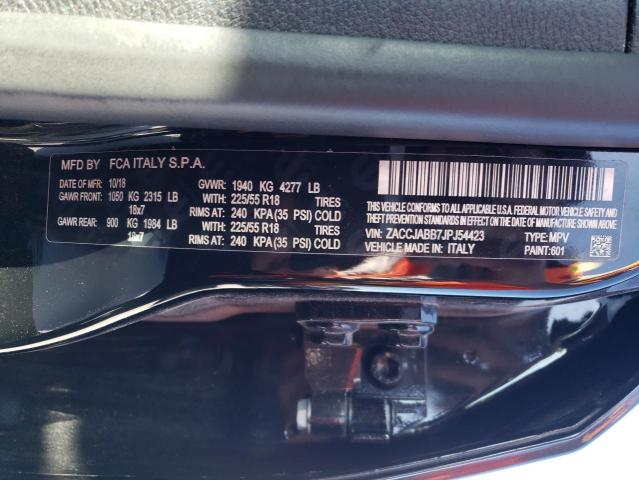ZACCJABB7JPJ54423 Jeep Renegade Latitude