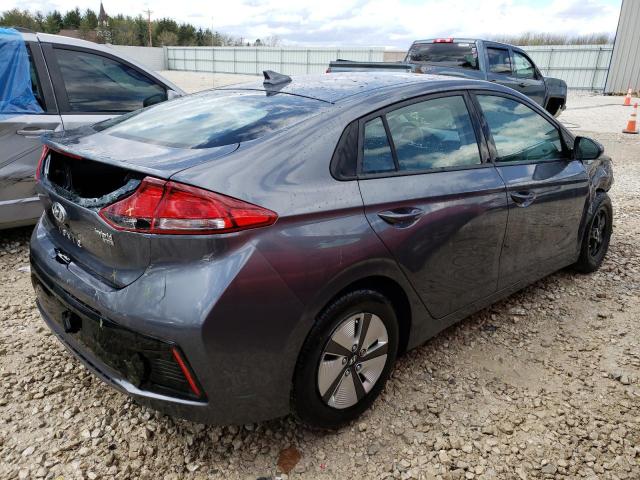 2017 HYUNDAI IONIQ BLUE - KMHC65LC1HU049013