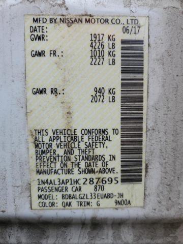 1N4AL3AP1HC287695 Nissan ALTIMA 2.5