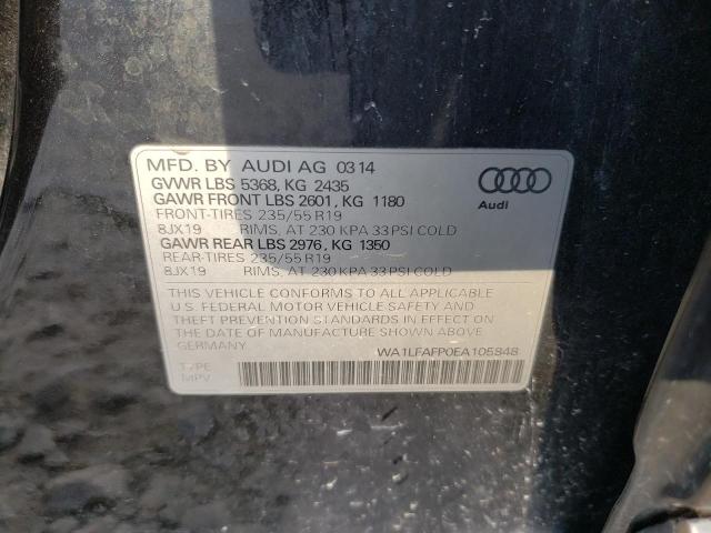 VIN WA1LFAFP0EA105848 2014 Audi Q5, Premium Plus no.13