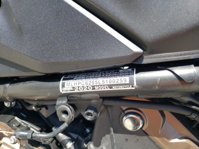 2020 HONDA CBR500 RA MLHPC6255L5100259