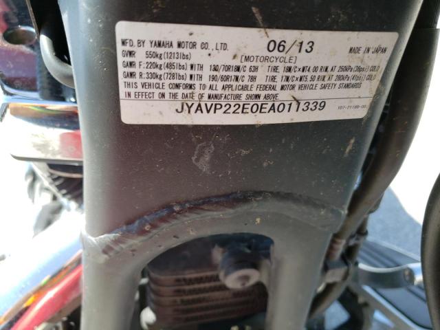 2014 YAMAHA XV1900 CT JYAVP22E0EA011339