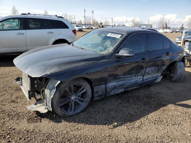 Salvage cars for sale from Copart Rocky View County, AB: 2014 BMW 320 I Xdrive
