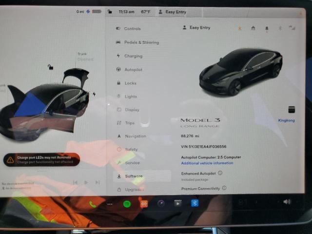 5YJ3E1EA4JF036556 Tesla MODEL 3