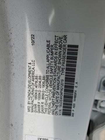 2023 ACURA INTEGRA A- 19UDE4H34PA012019