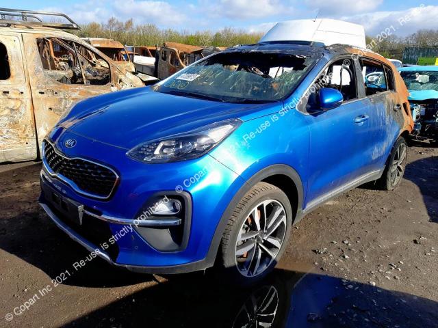 U5YPH814LML993010, 2021 Kia Sportage 3 on Copart UK