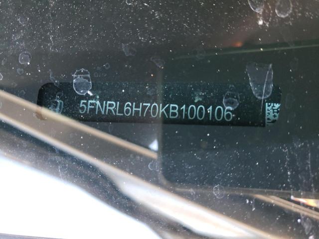 5FNRL6H70KB100106 2019 HONDA ODYSSEY - Image 13