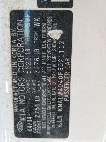 2015 KIA K900 - KNALW4D40F6021112