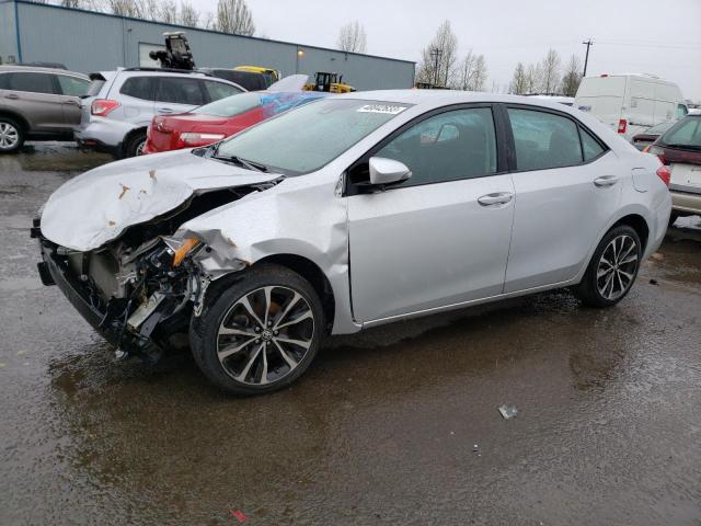 Salvage cars for sale from Copart Portland, OR: 2017 Toyota Corolla L