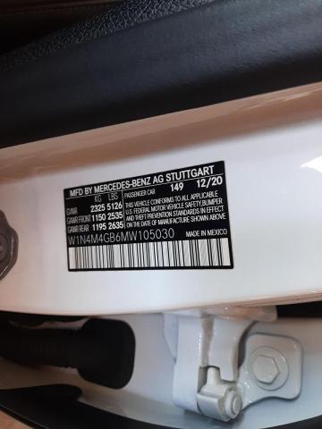 W1N4M4GB6MW105030 Mercedes-Benz GLB 250