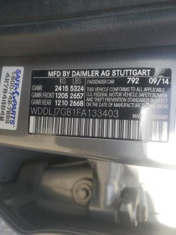 WDDLJ7GB1FA133403 Mercedes-Benz Cls 63 Amg S-model